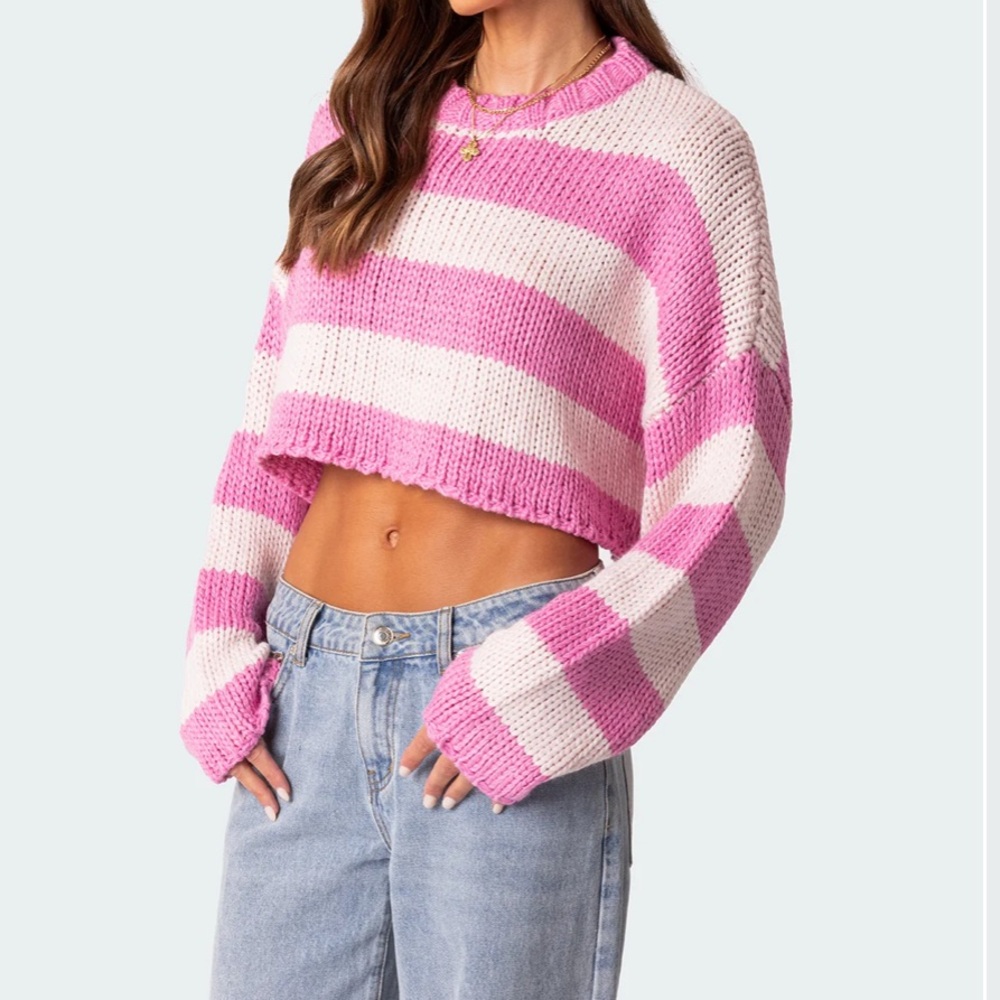 Edikted pink sweater